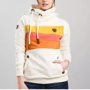 WANAKOME Natasha Hooded Sweatshirt Sz Small